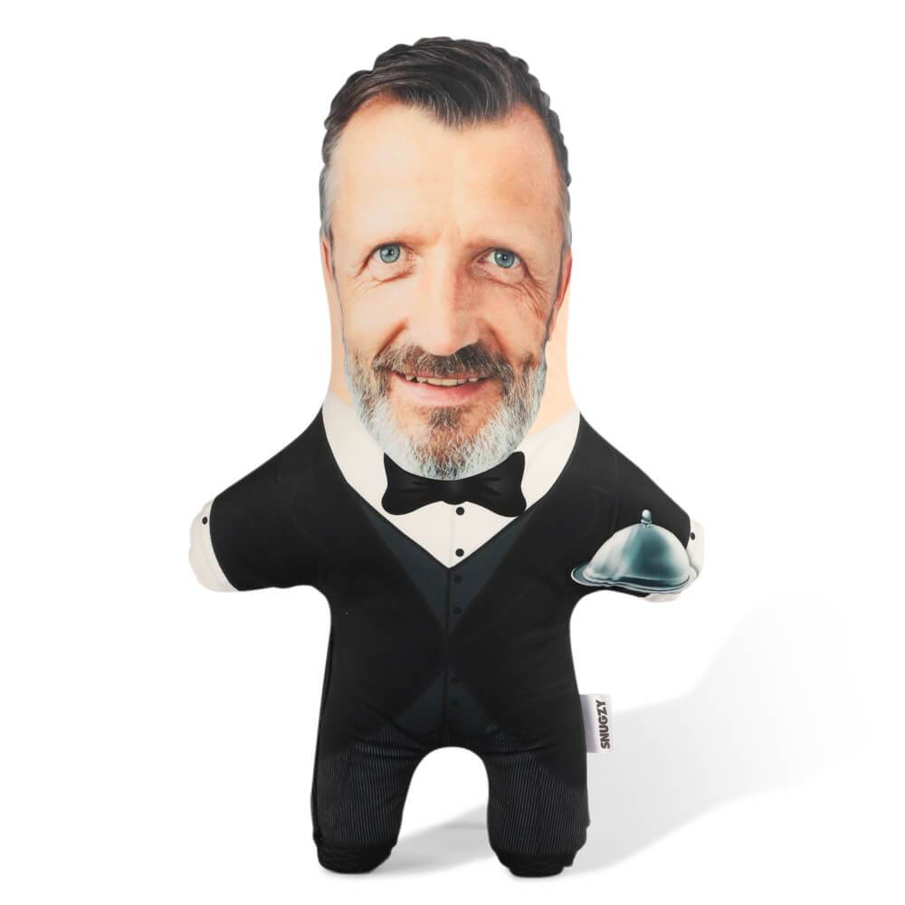 Butler Face Pillow