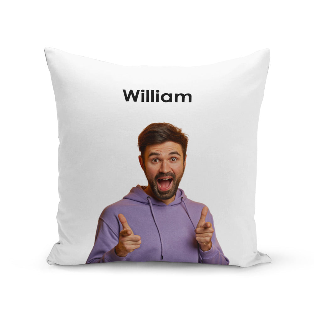 Personalised Name & Face Pillow