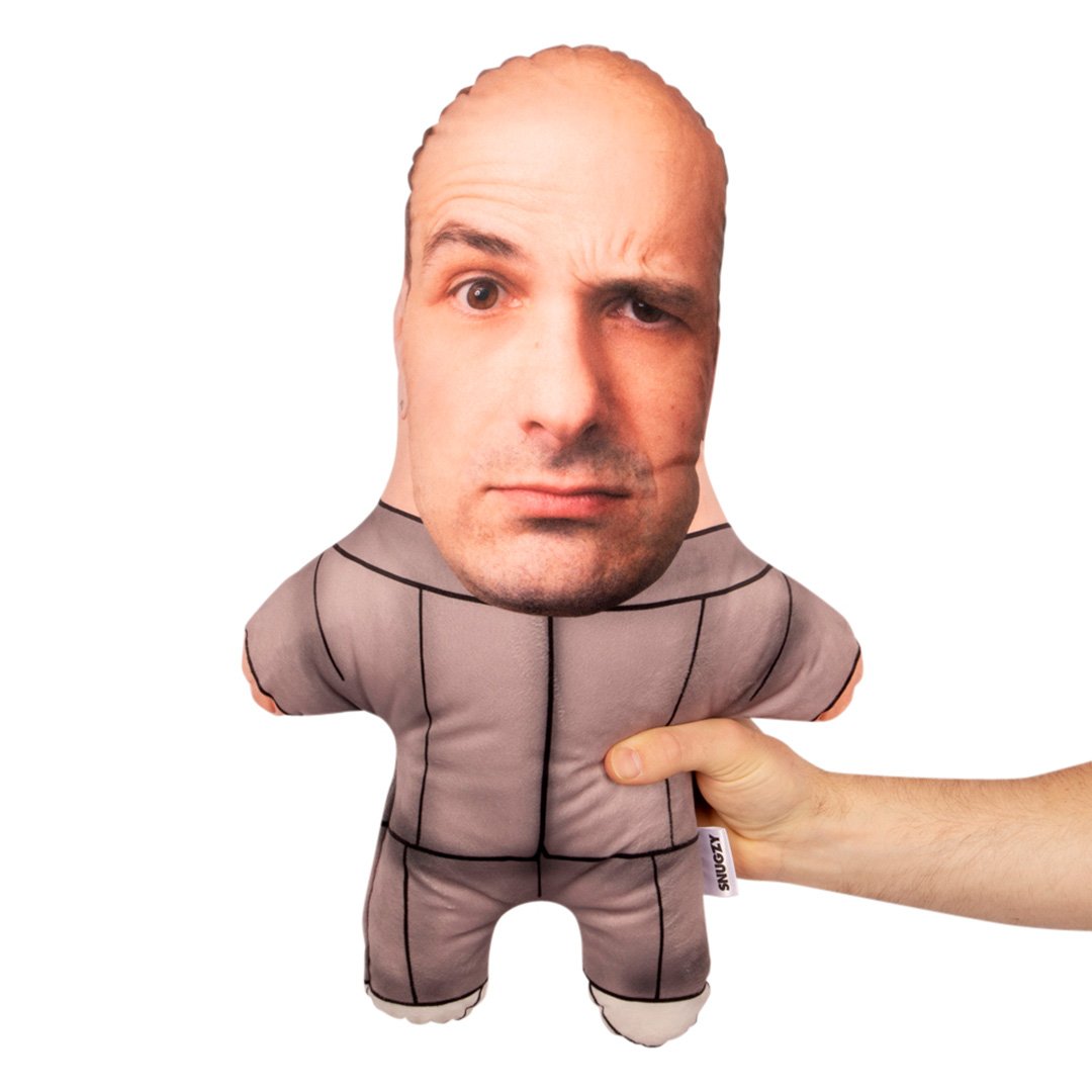 Dr Evil Face Pillow