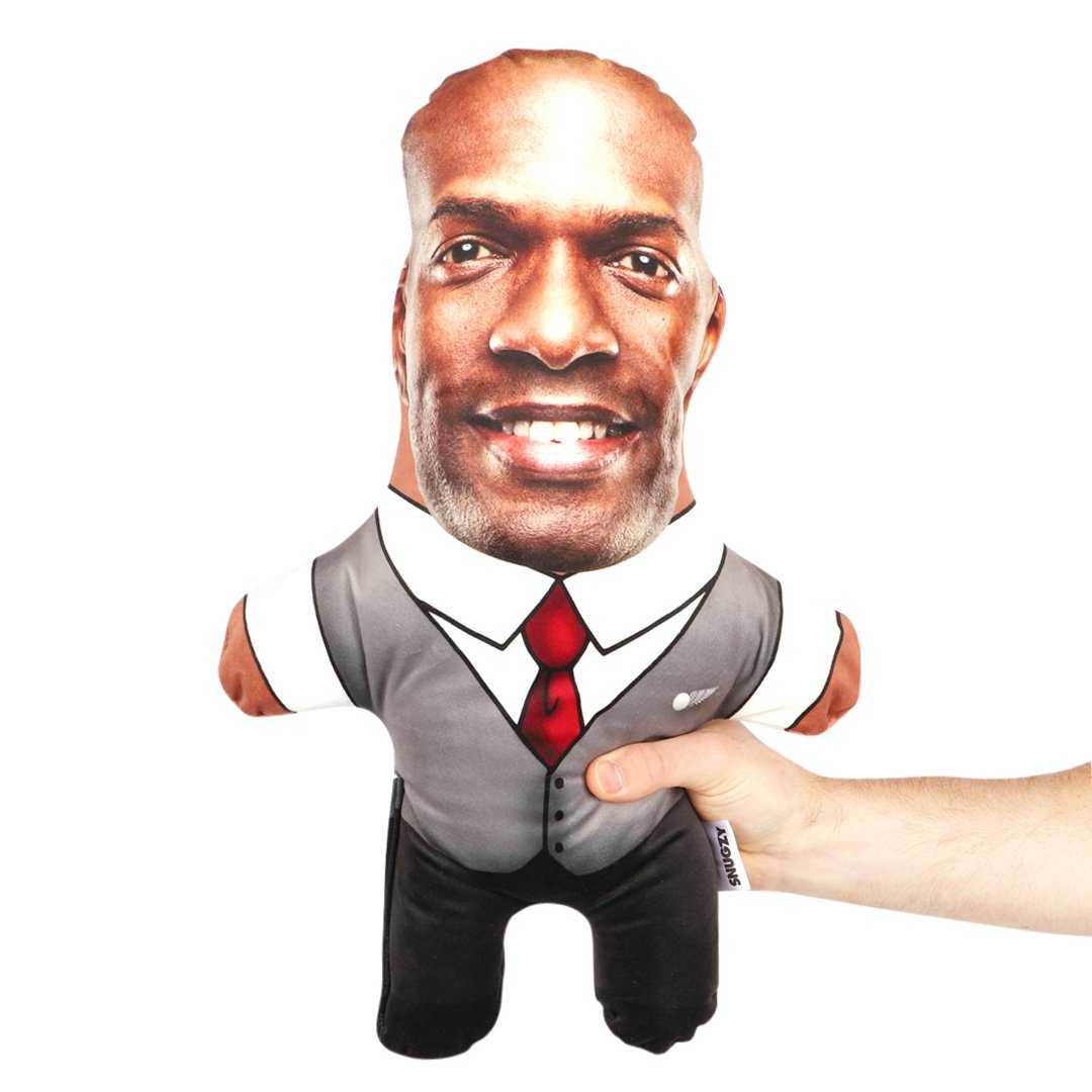 Cabin Crew Male Face Pillow