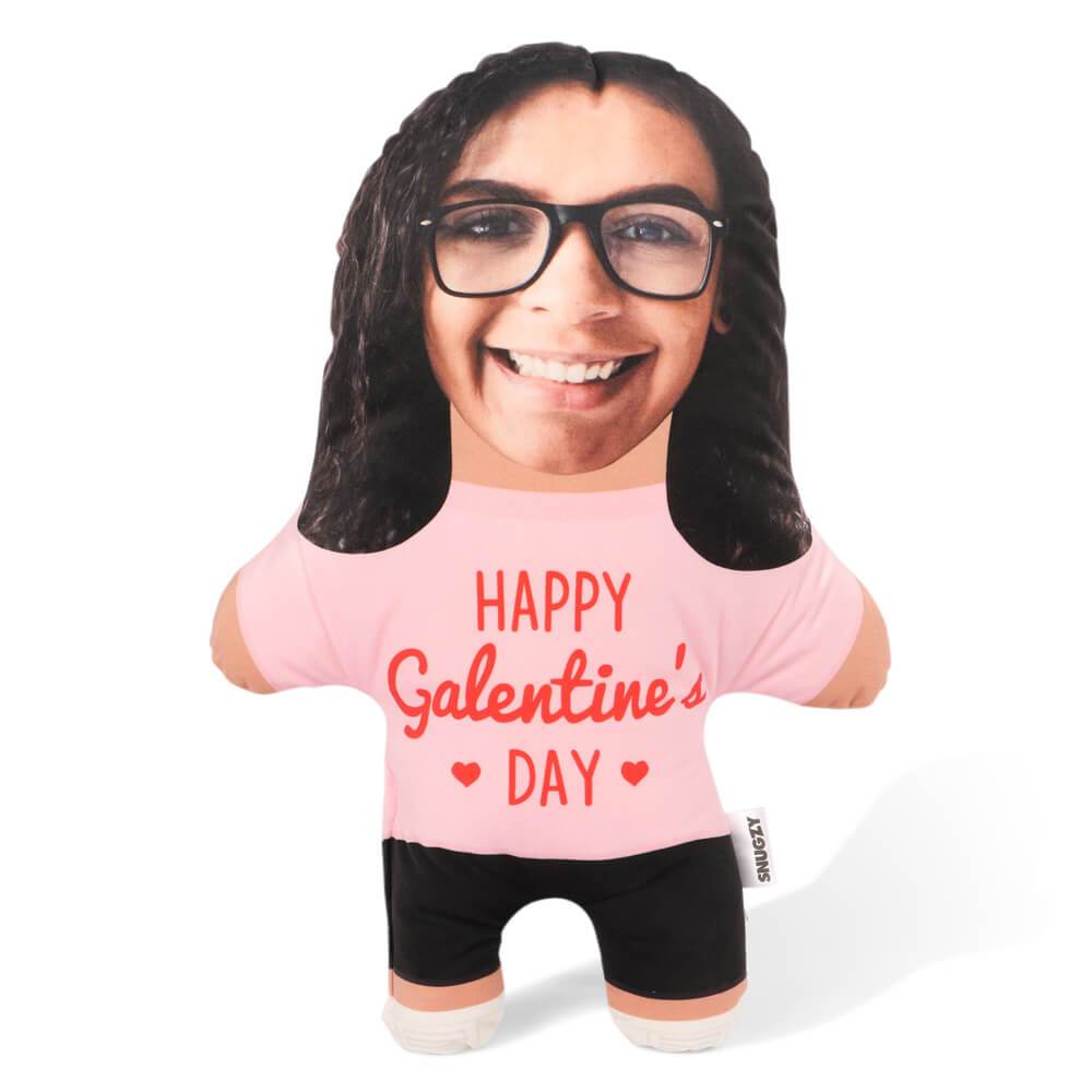 Happy Galentine's Day Face Pillow