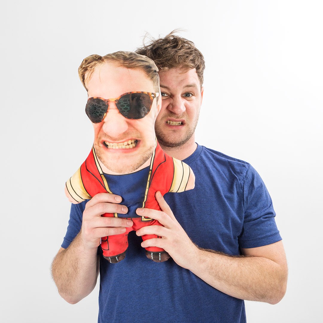 Celebrity Jungle Face Pillow