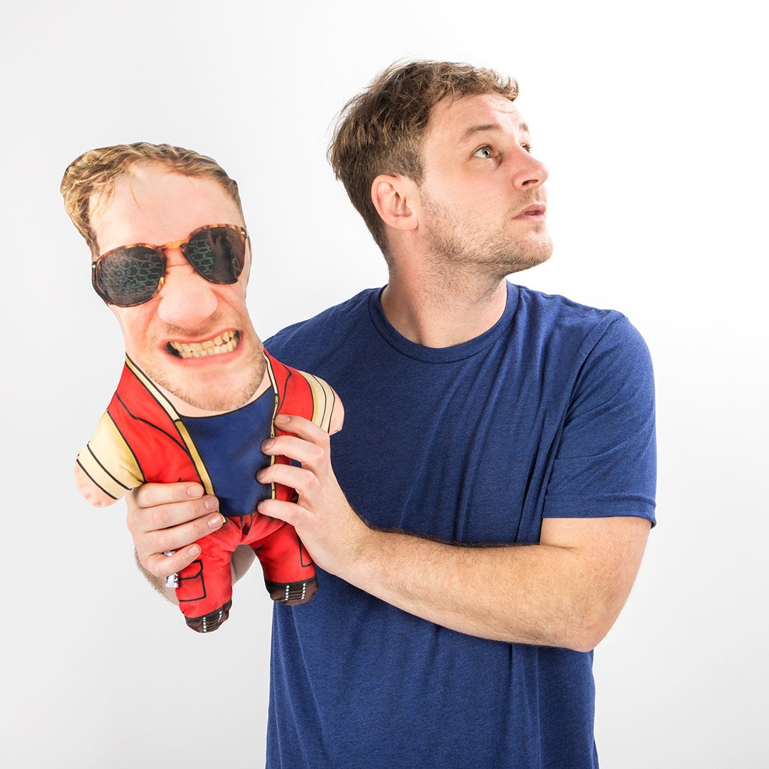 Celebrity Jungle Face Pillow