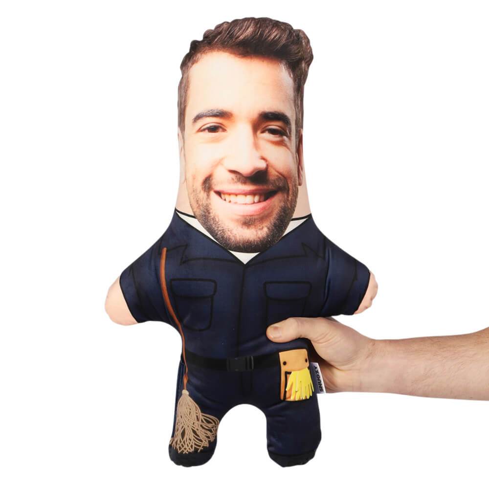 Janitor Face Pillow
