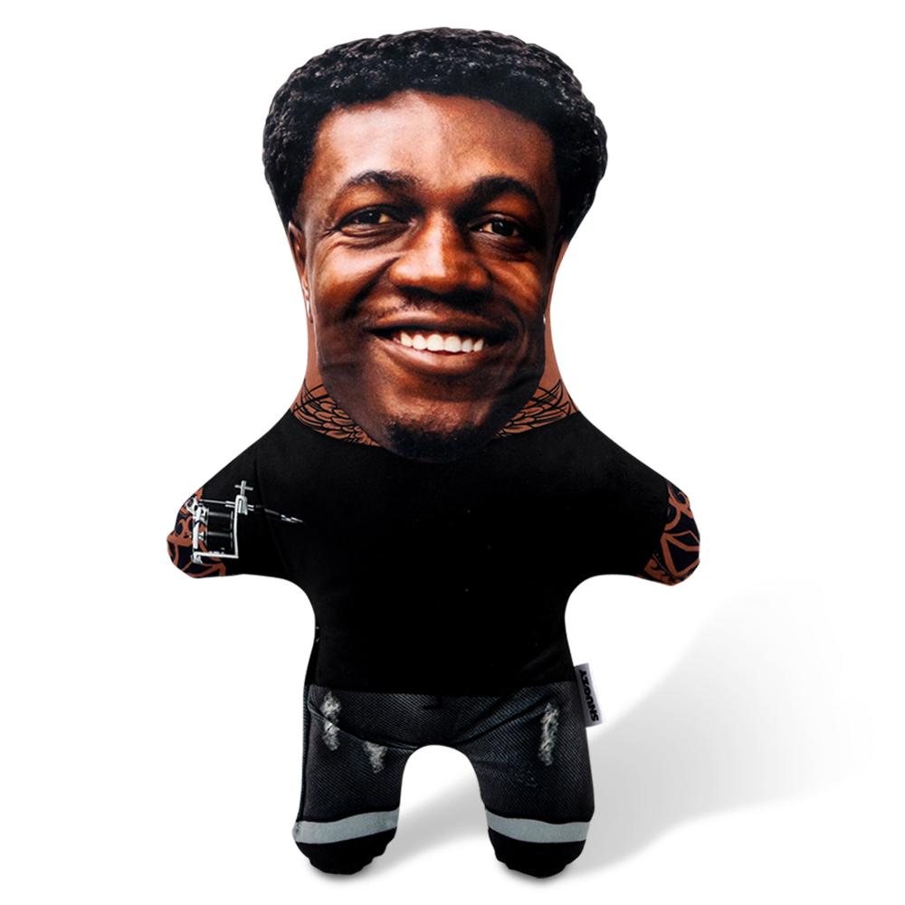 Male Tattoo Artist Face Pillow