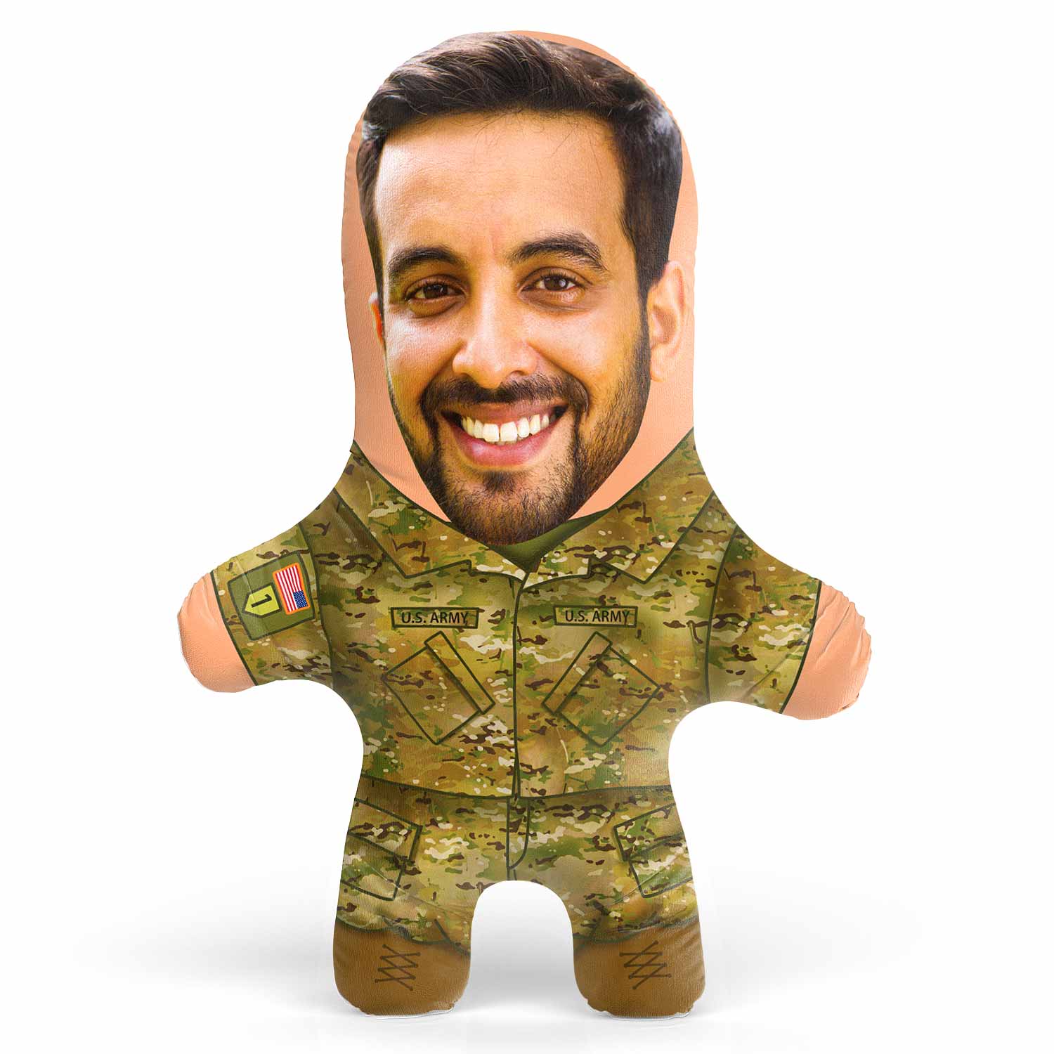 US Combat Uniform Face Pillow