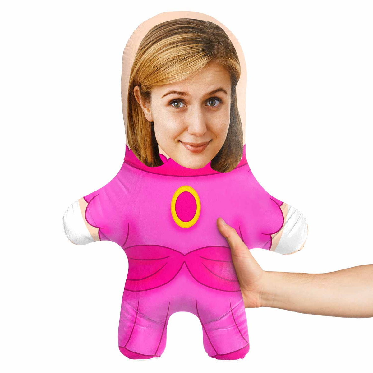 Princess Peach Face Pillow - Custom Picture Pillow