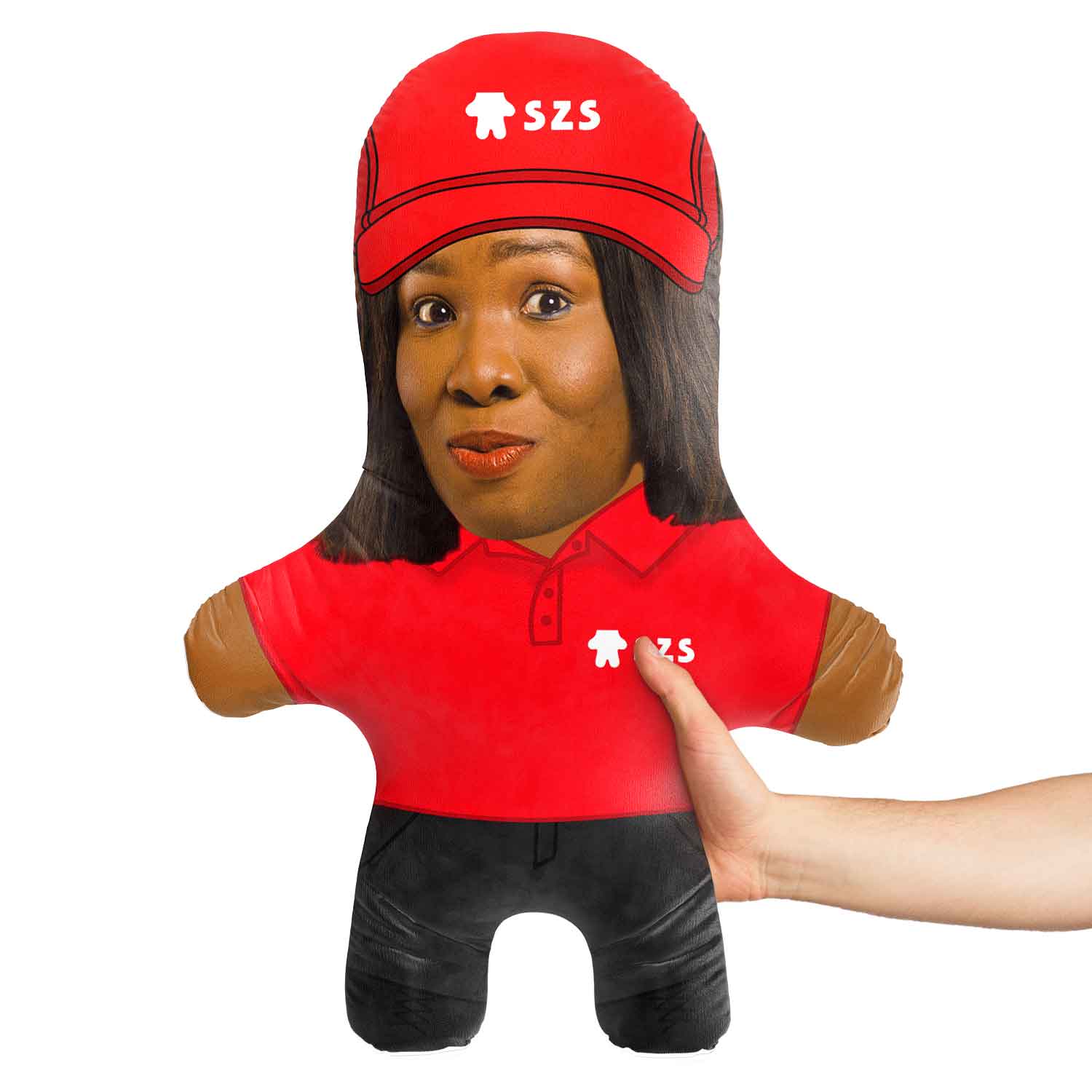 Delivery Driver Face Pillow