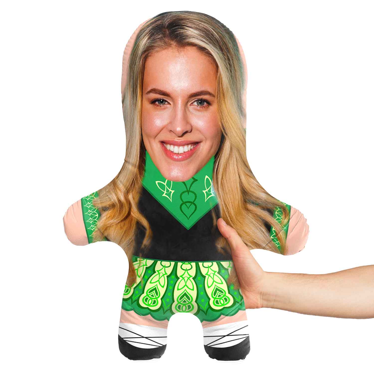 Irish Dancer Face Pillow