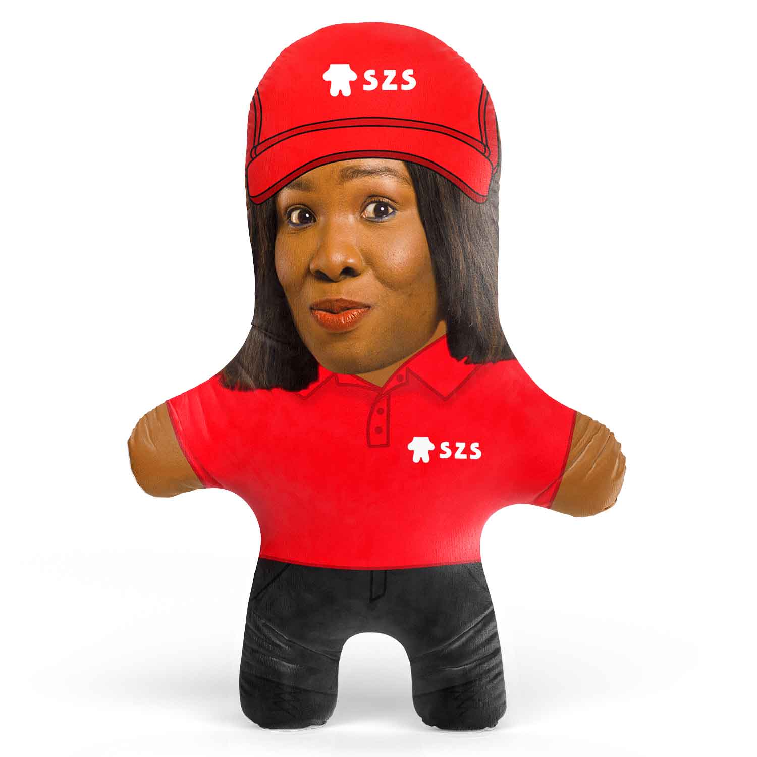 Delivery Driver Face Pillow