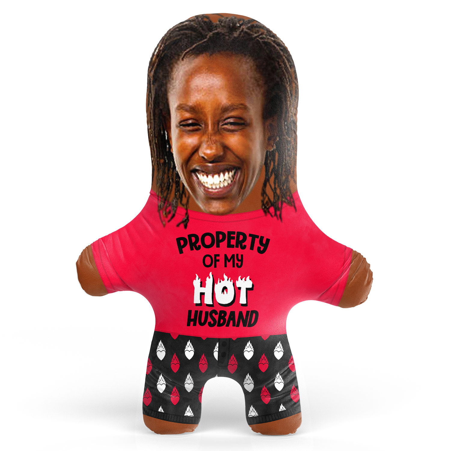 Property Of My Hot Husband Face Pillow