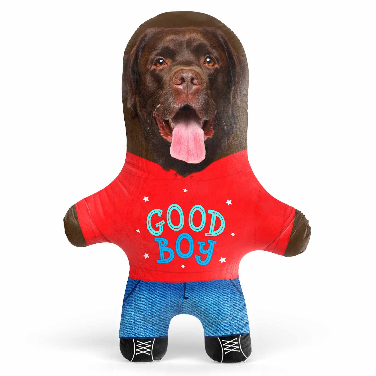 Good Boy Face Pillow