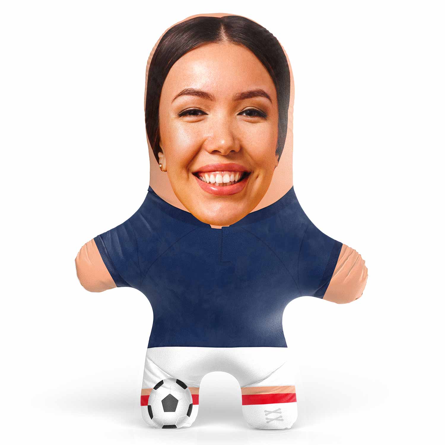 France Soccer Face Pillow