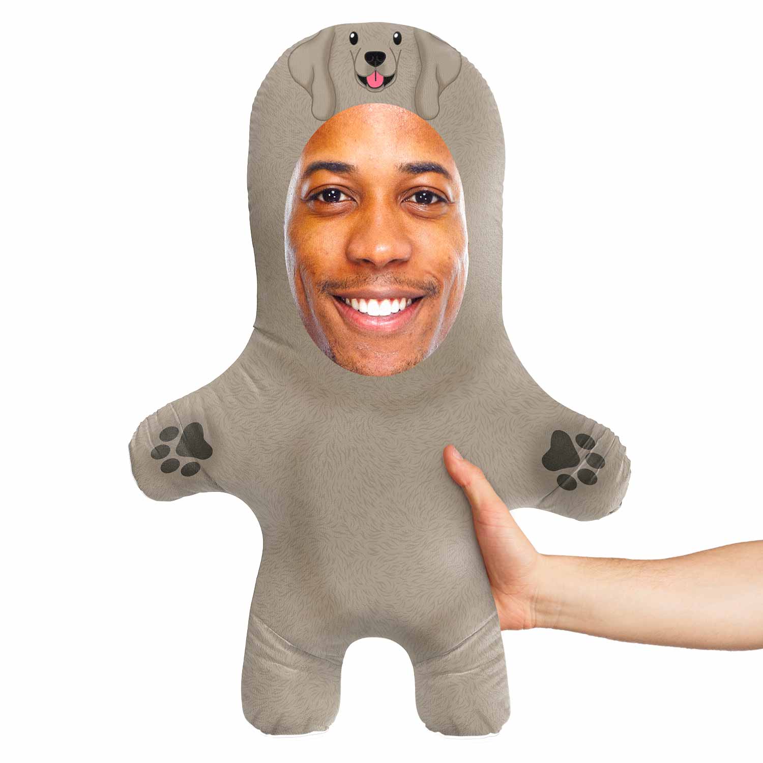 Weimaraner Face Pillow