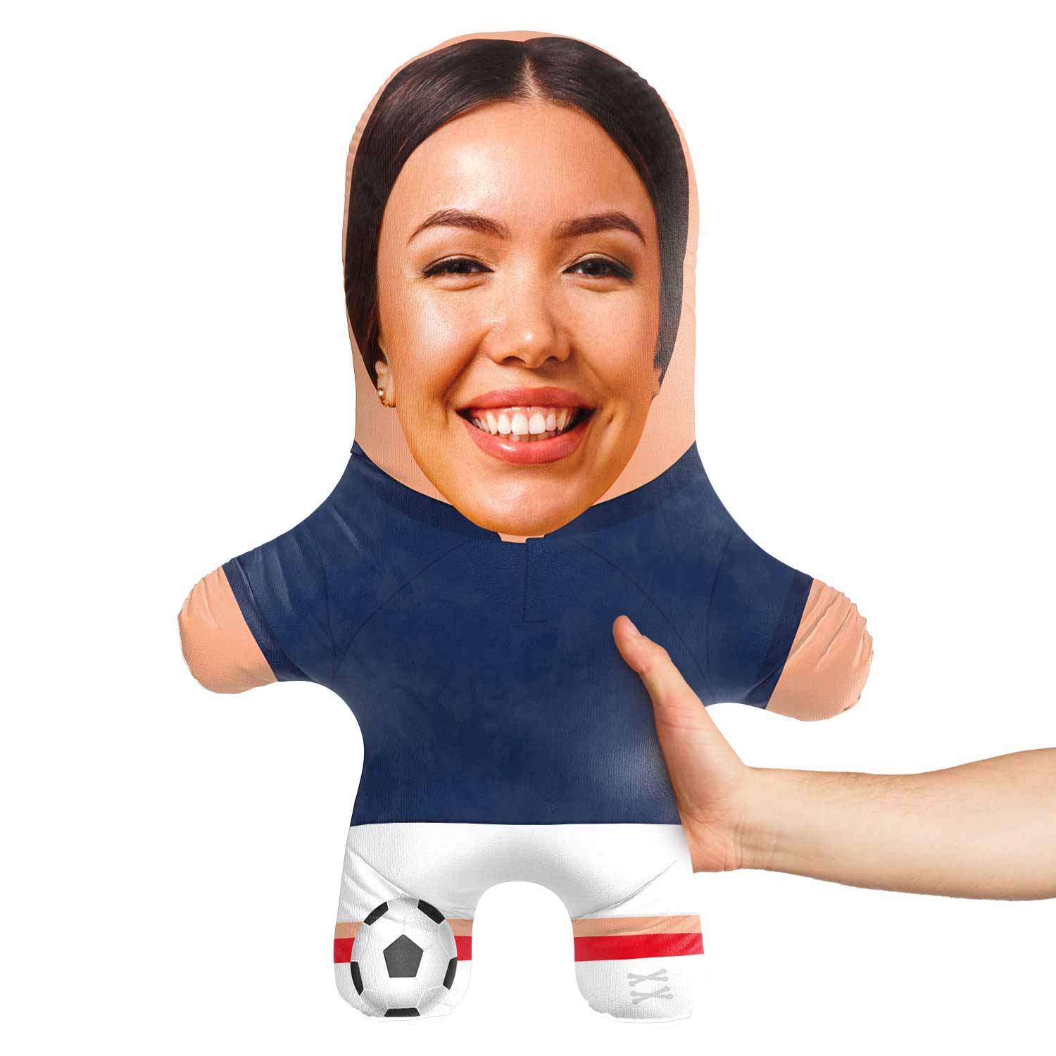 France Soccer Face Pillow