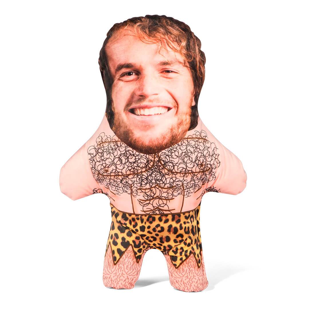 Caveman Face Pillow