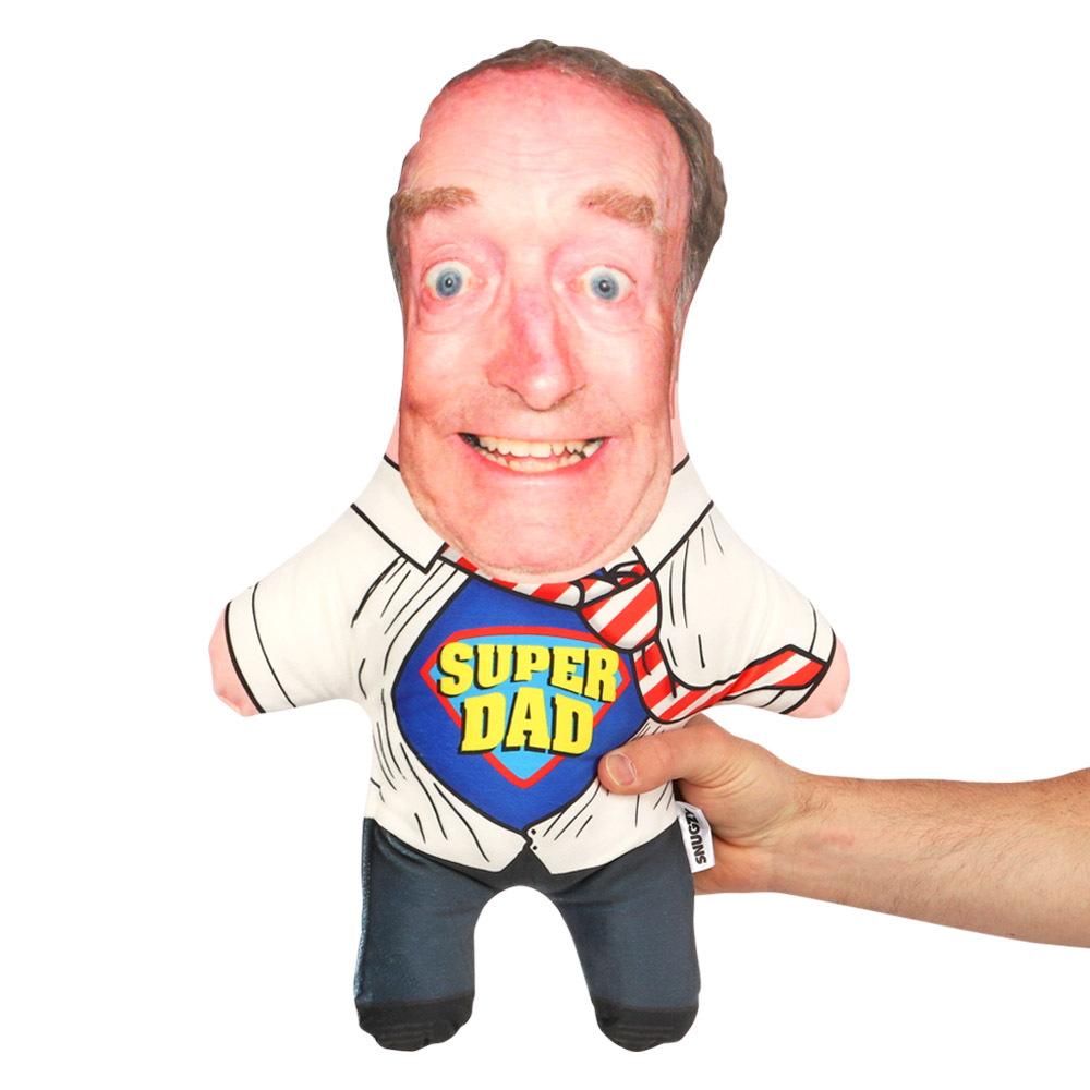 Super Dad Shirt Face Pillow