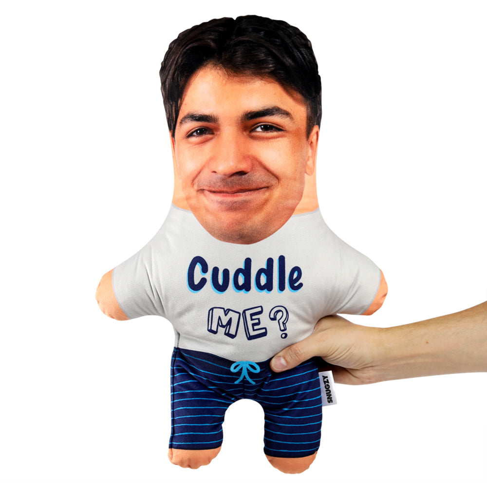 Cuddle Me Mini Me Custom Face Pillow Thunder Buddy