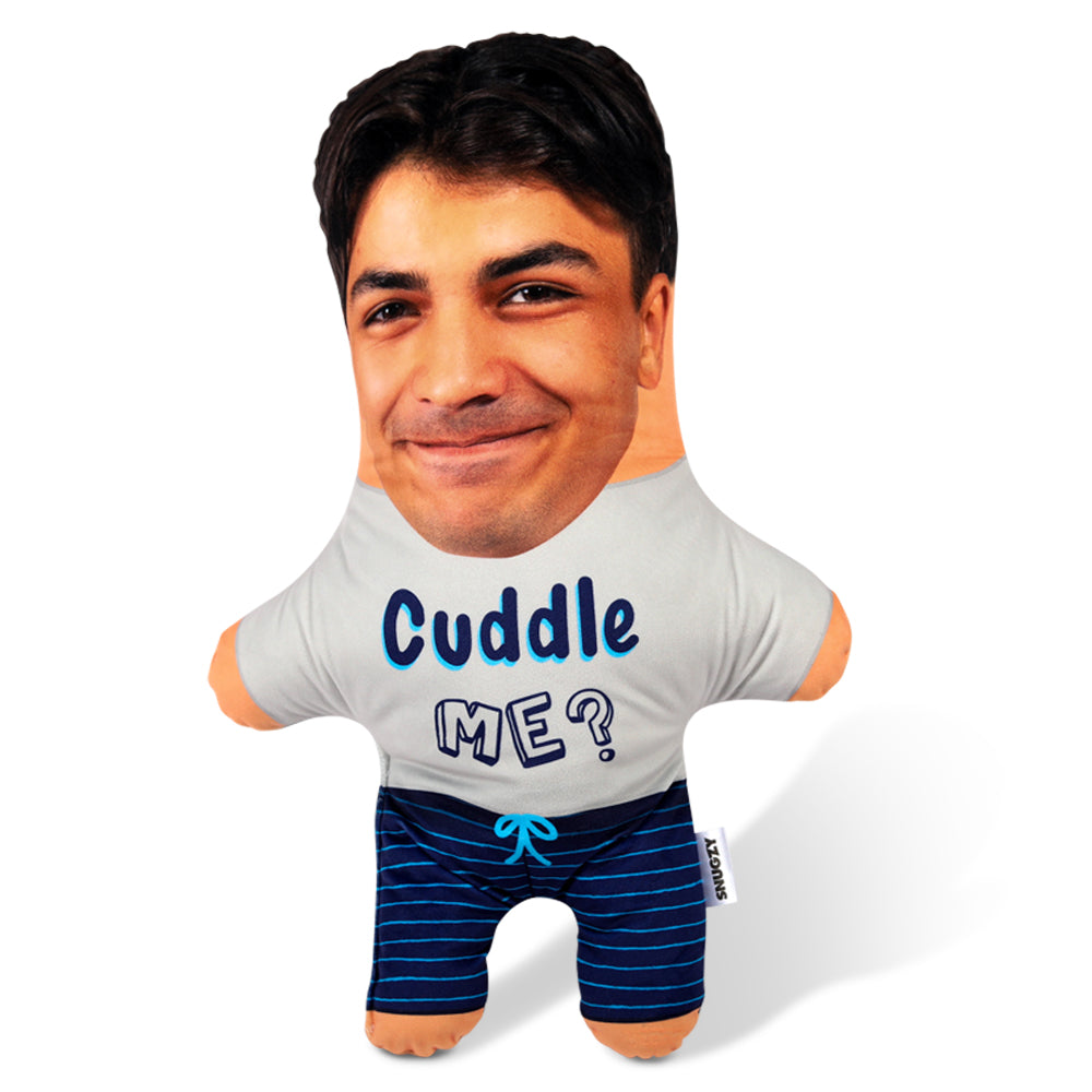 Cuddle Me Mini Me Custom Face Pillow Thunder Buddy