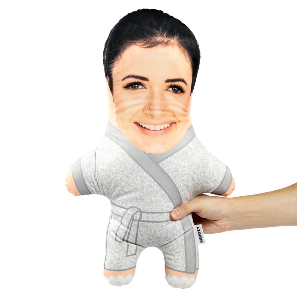 Dressing Gown & Slippers Face Pillow